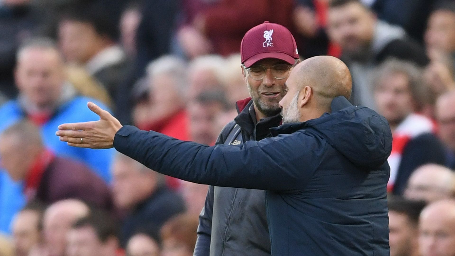 Jurgen Klopp Pep Guardiola 10072018