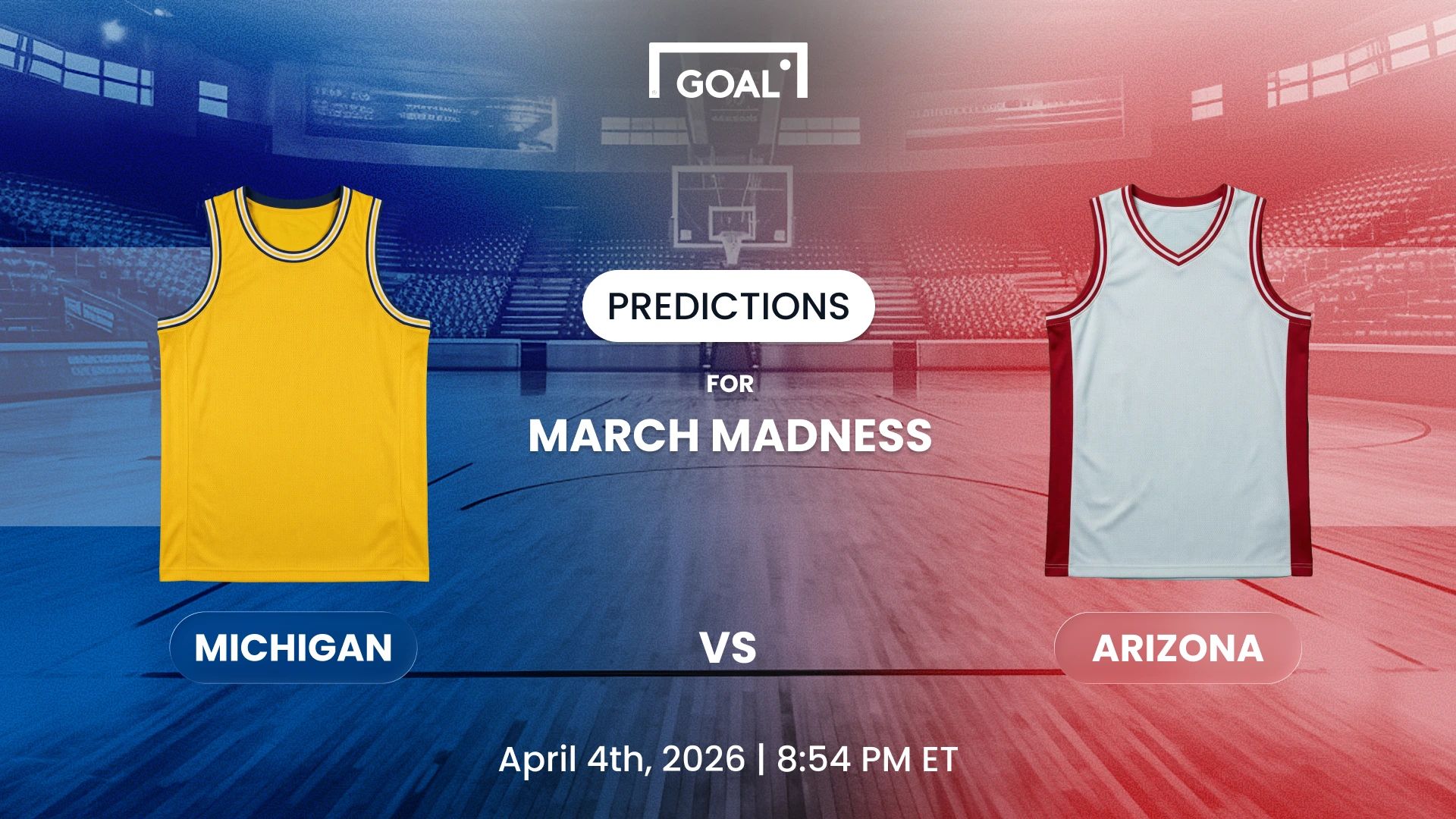 michigan vs arizona march madness predictions