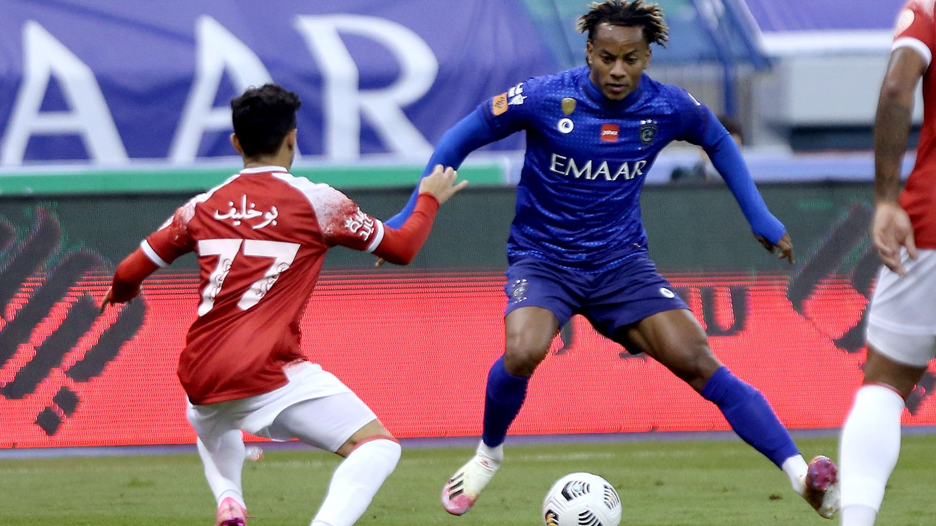Andre Carrillo Ayman Al Khalif Al Hilal Al Wehda Saudi Professional League 13.12.2020