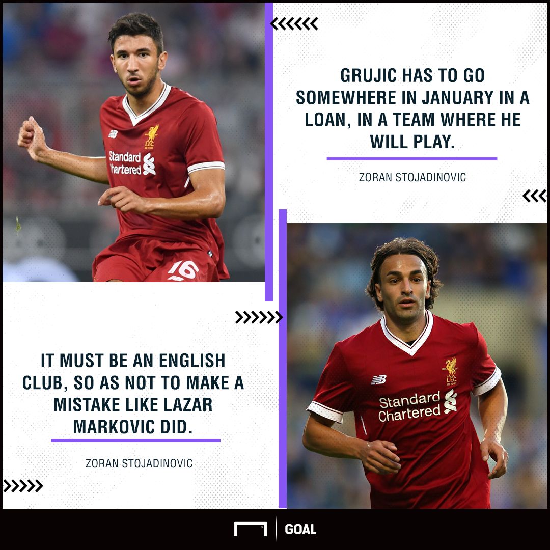Marko Grujic Liverpool loan Lazar Markovic mistake