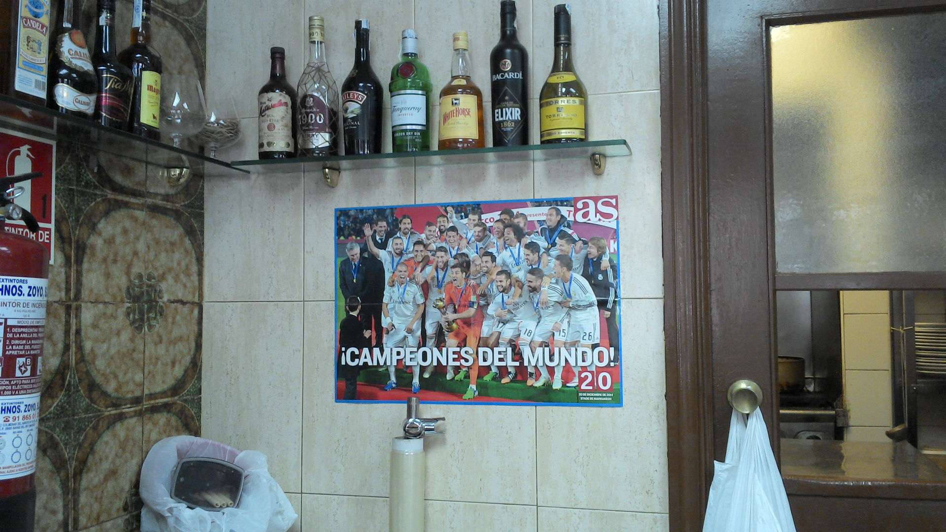 Poster Real Madrid campeão mundial 2014