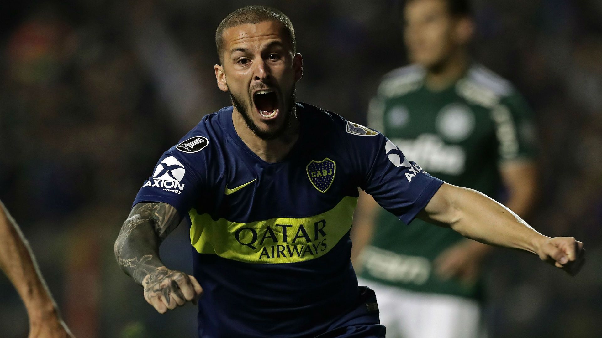 Dario Benedetto Boca Palmeiras Copa Libertadores Semifinal Ida 24102018