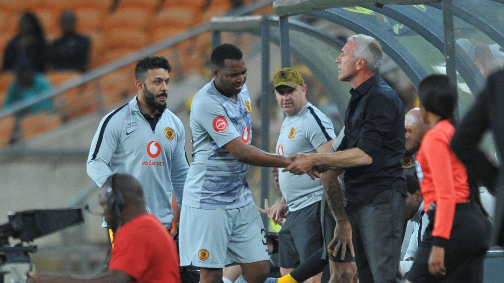 Itumeleng Khune and Ernst Middendorp - Kaizer Chiefs