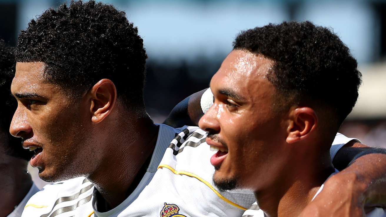 Jude Bellingham Trent Alexander-Arnold Vinicius Junior Real Madrid 2025 FIFA Club World Cup