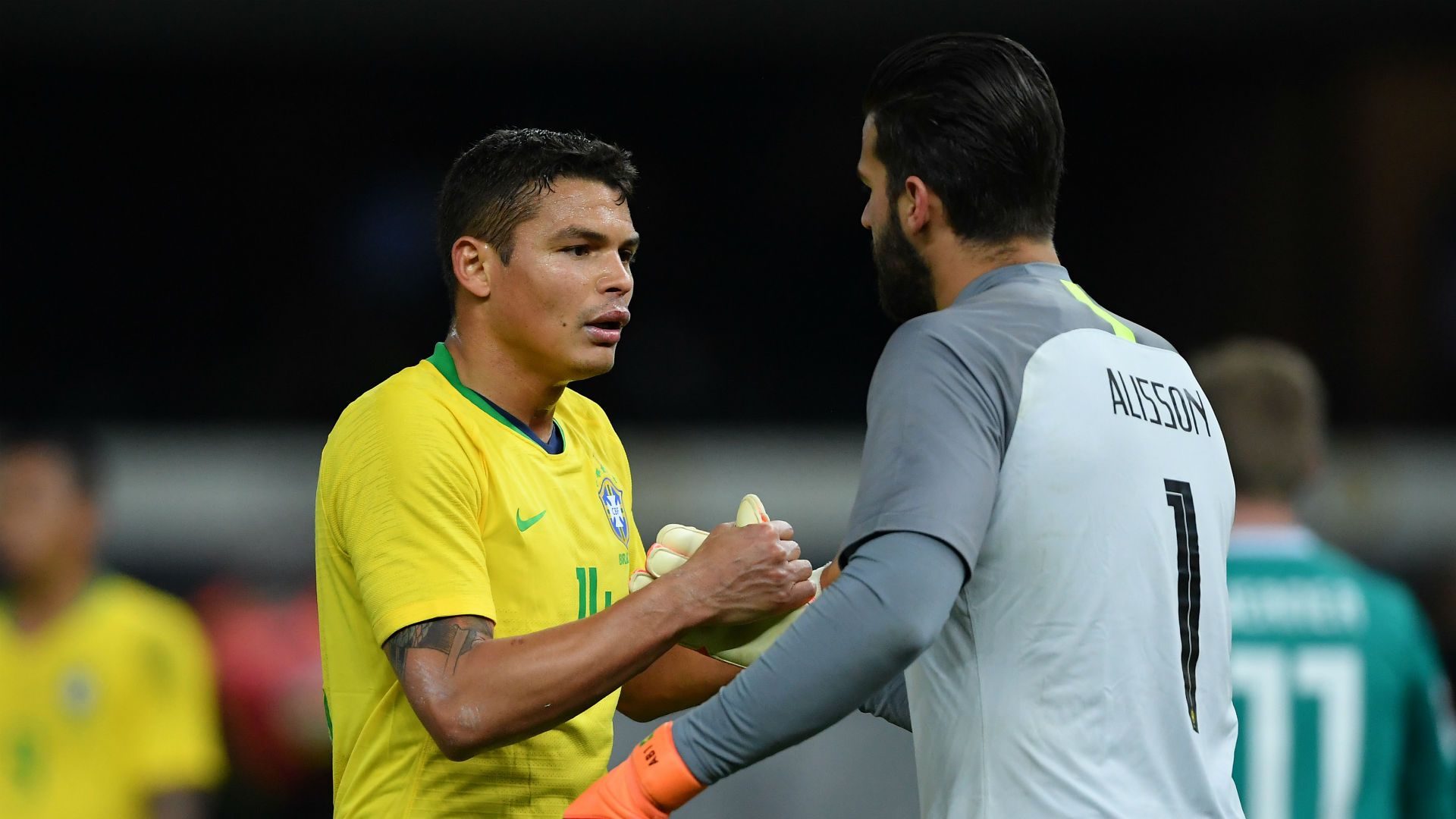 Thiago Silva Alisson Brazil Germany