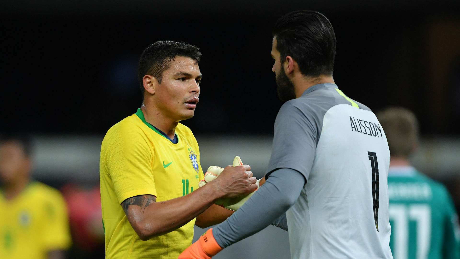 Thiago Silva Alisson Brazil Germany