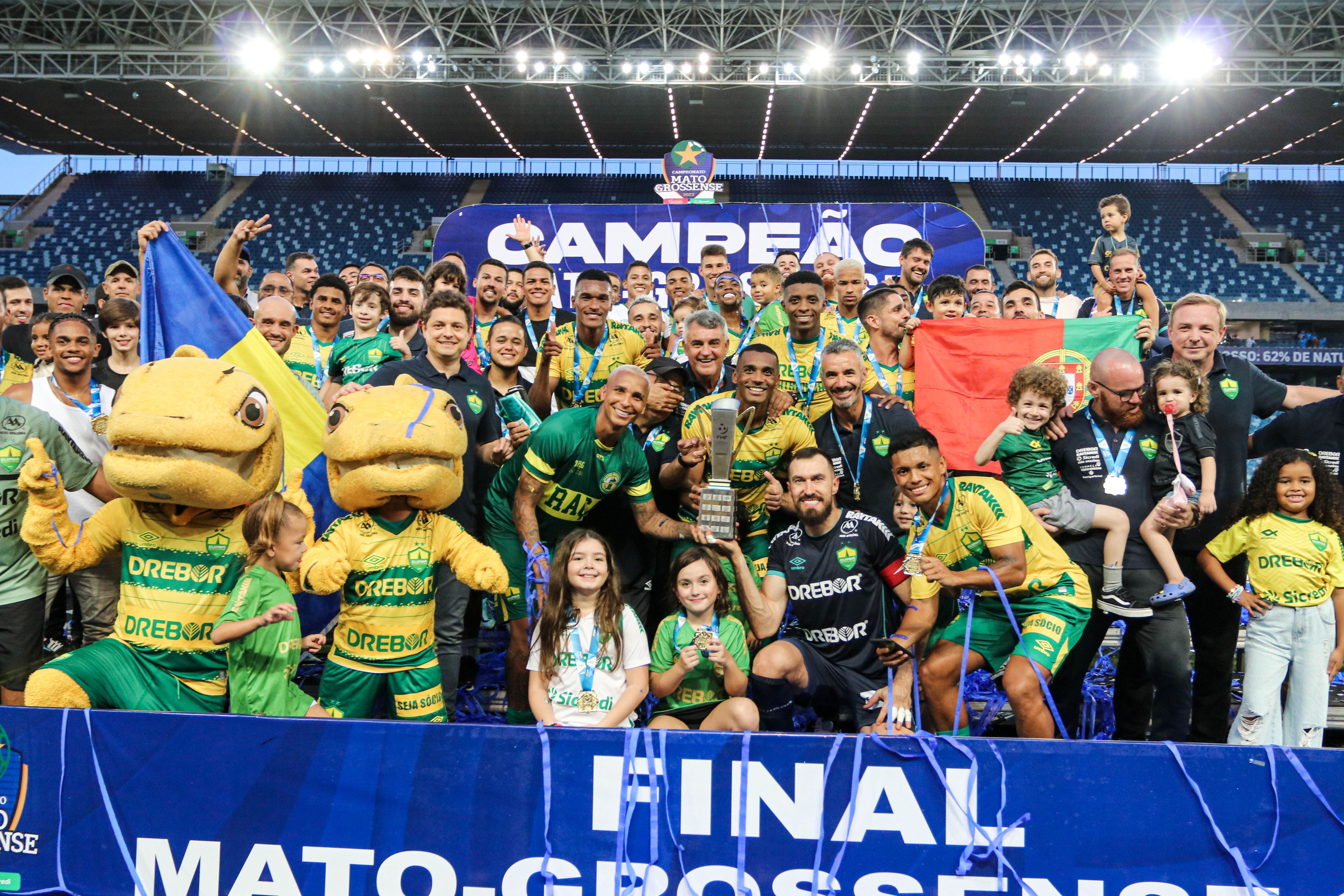 Cuiabá, campeão mato-grossense 2023