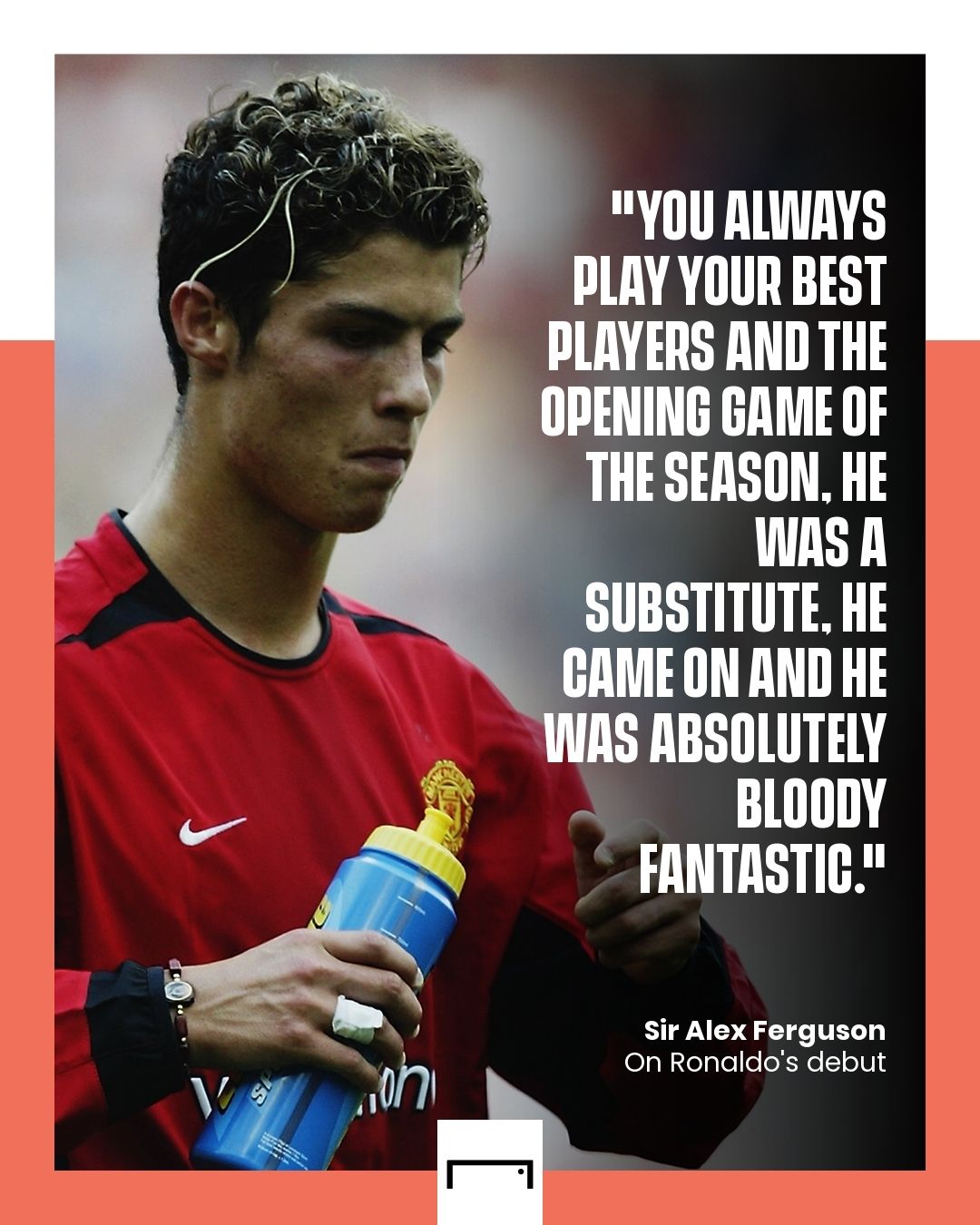 Cristiano Ronaldo Sir Alex Ferguson