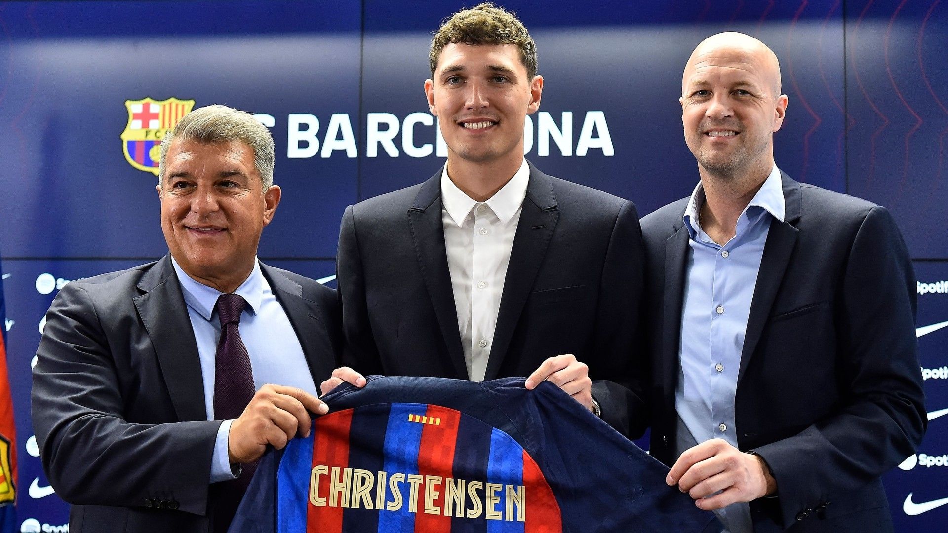 Andreas Christensen Barcelona unveiling