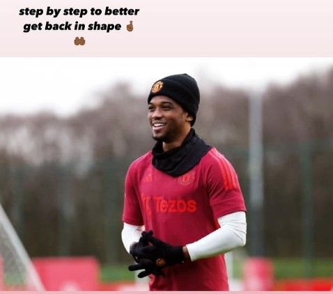 Amad Diallo training