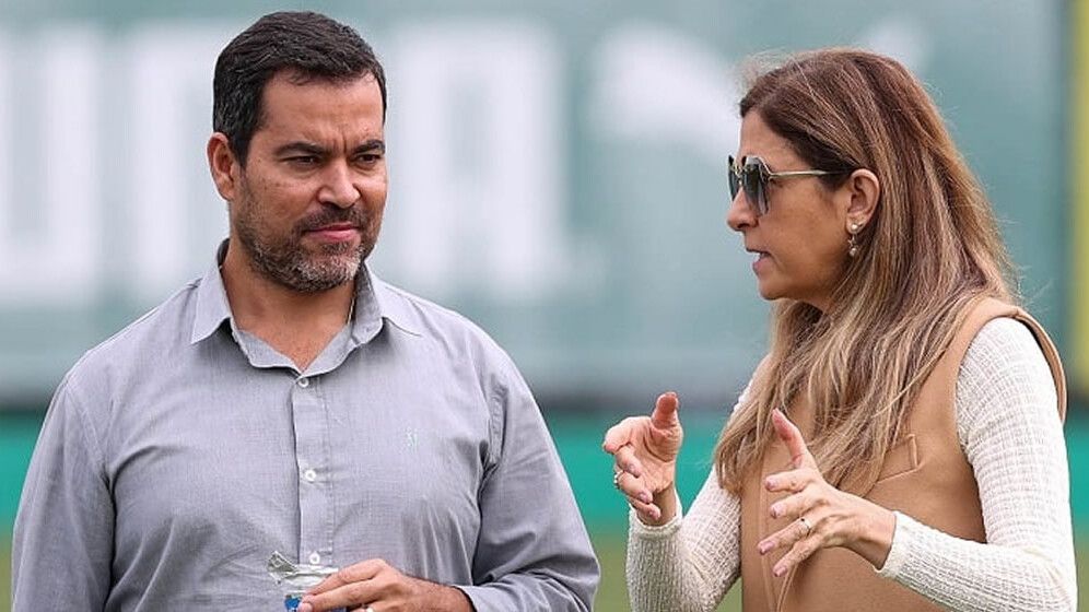 João Paulo Sampaio e Leila Pereira