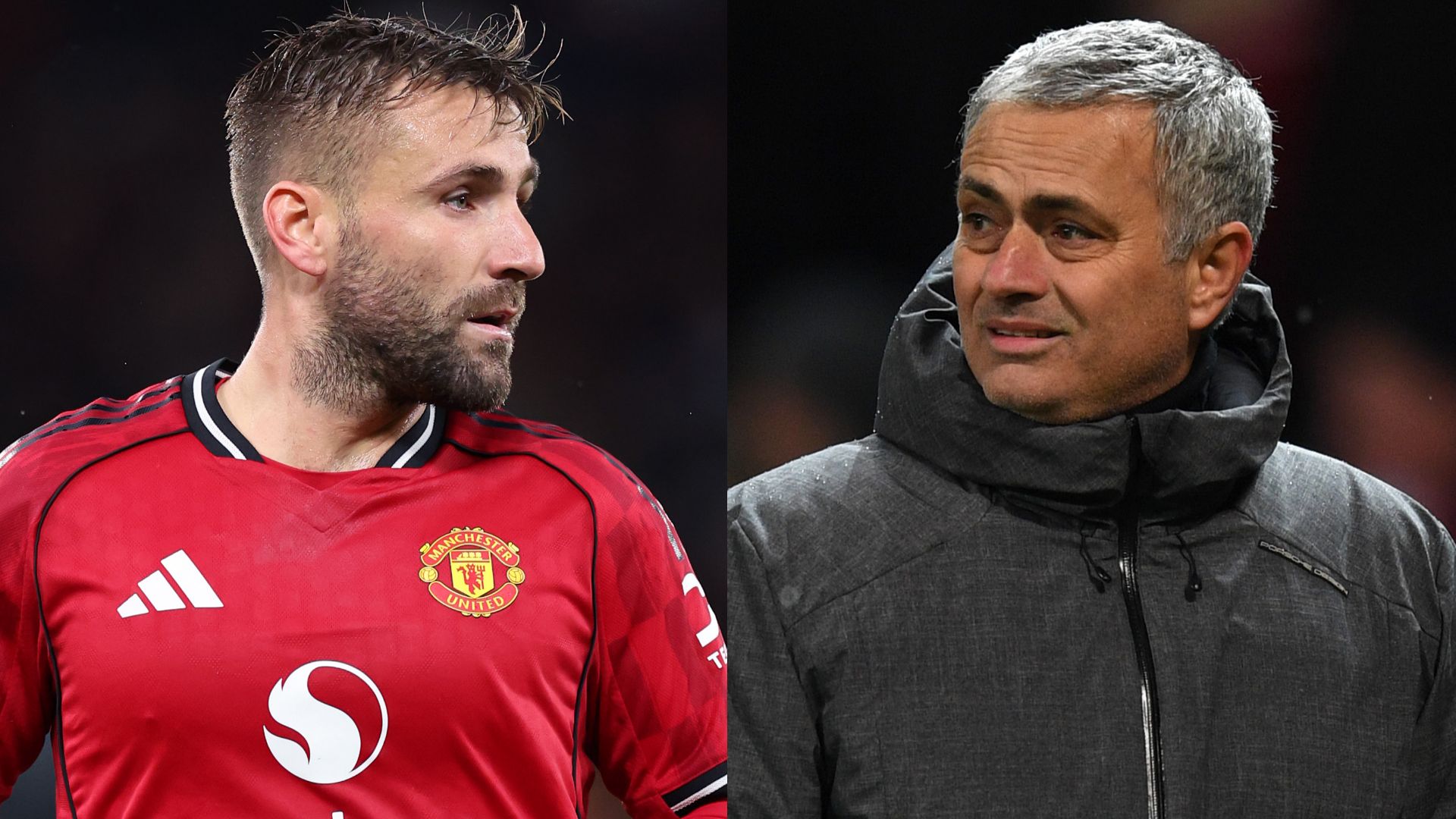 Luke Shaw Jose Mourinho Manchester United