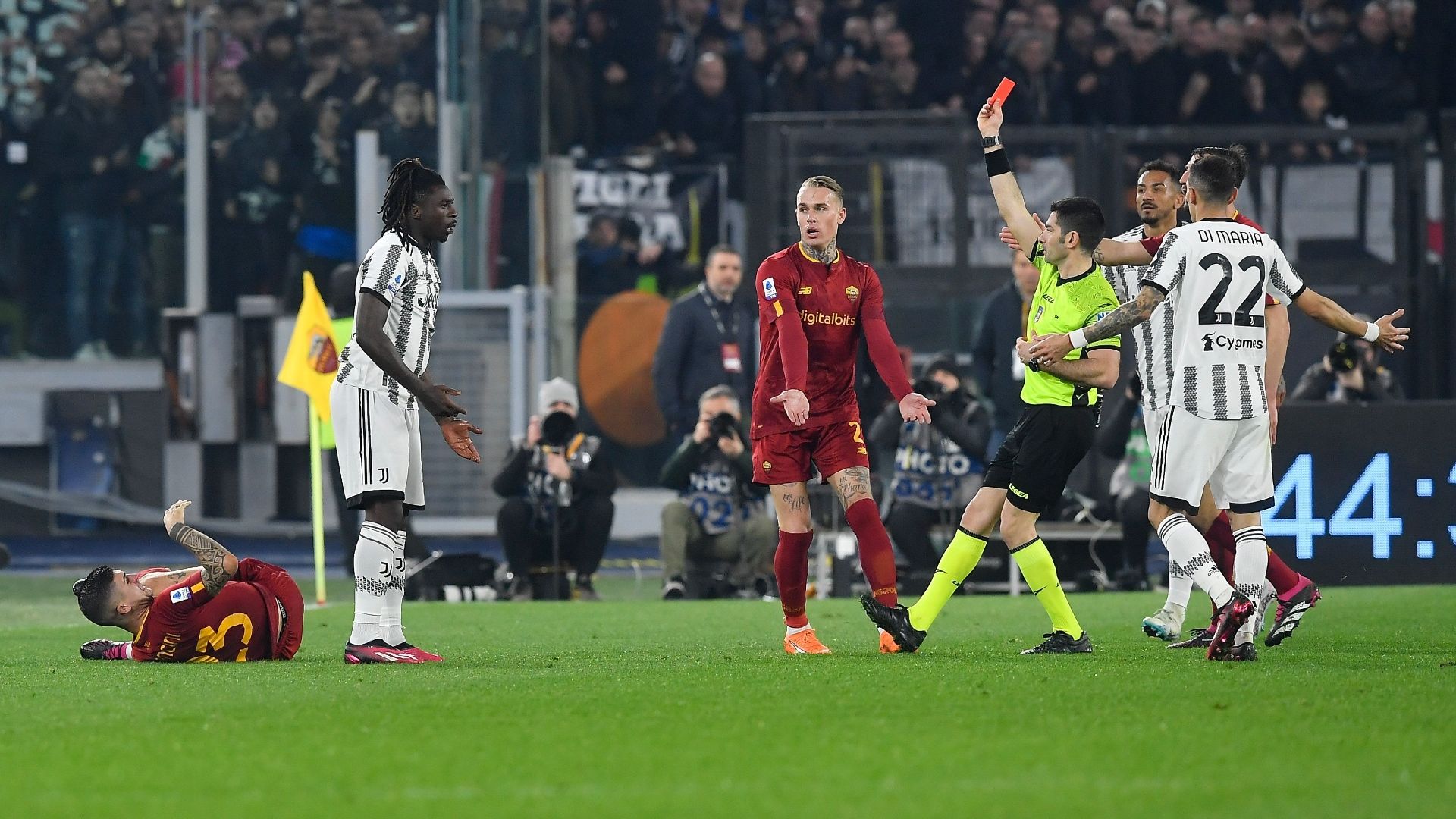 Kean Roma Juventus Serie A