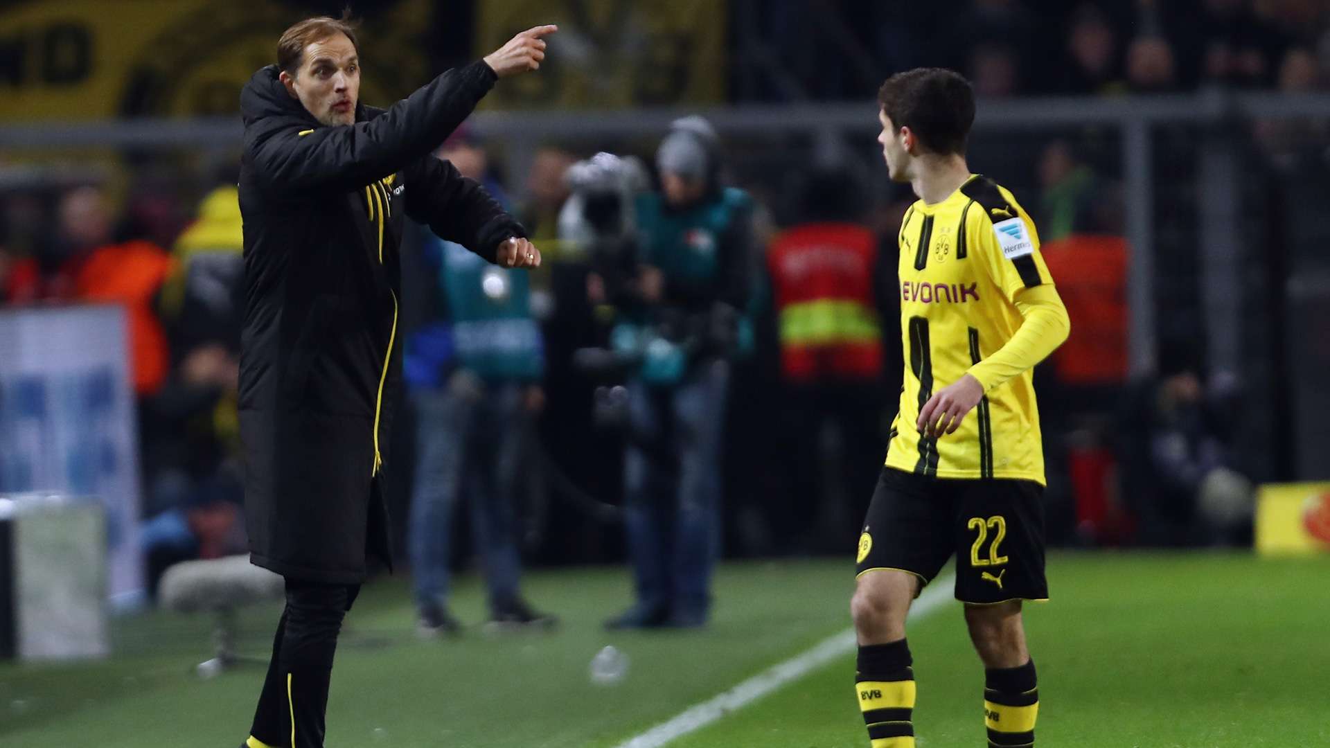 Tuchel Pulisic Borussia Dortmund