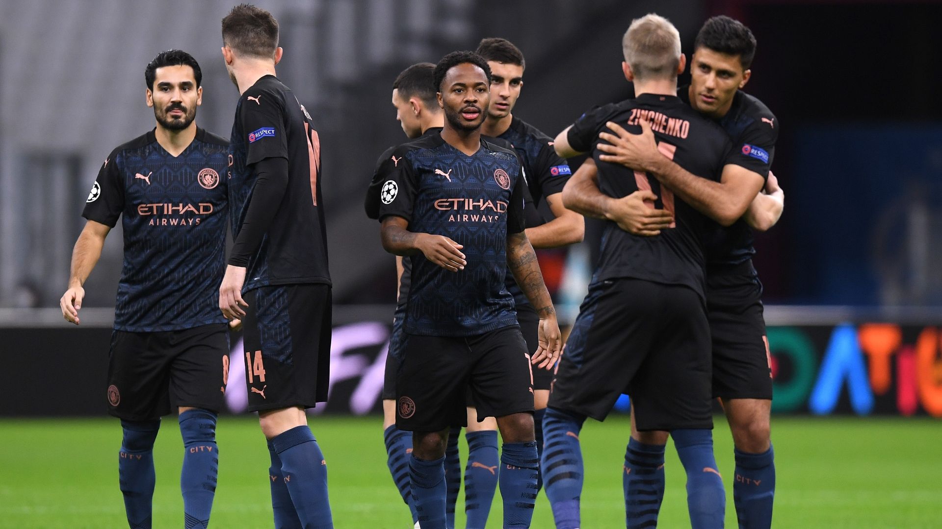 Manchester City Champions League 271020