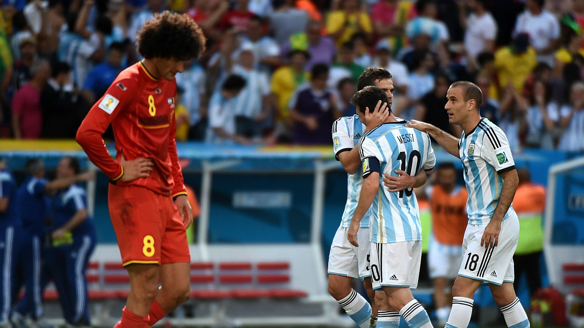 Fellaini Argentina Belgium