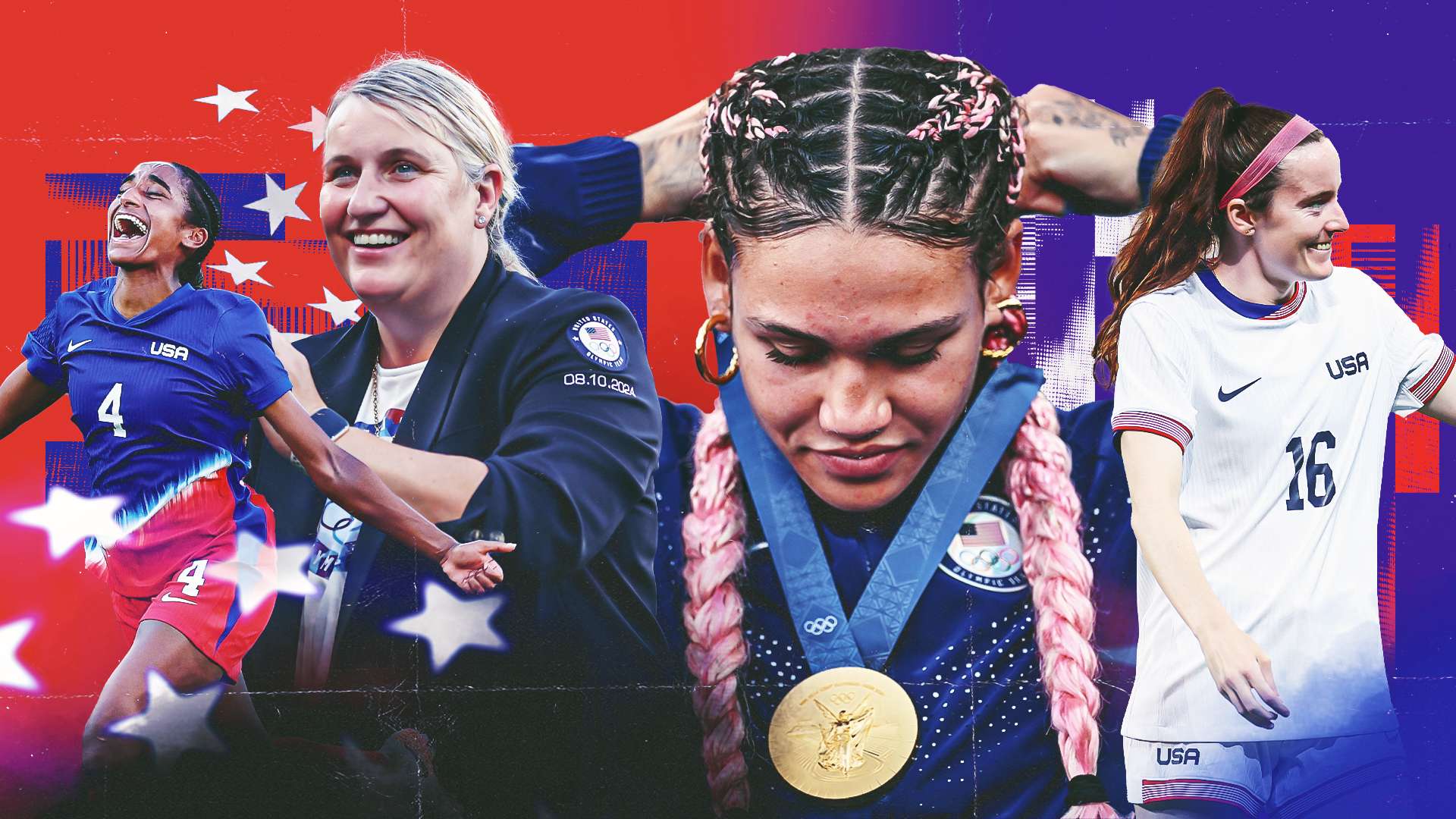USWNT Olympic winners/losers