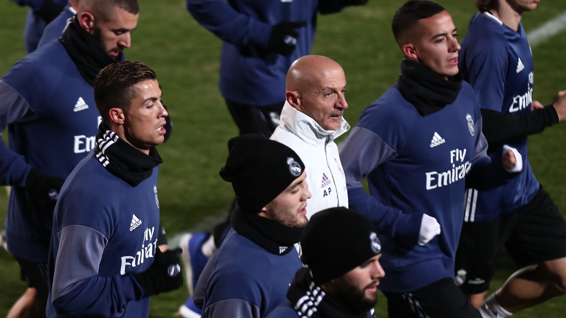 Antonio Pintus Real Madrid training 2016