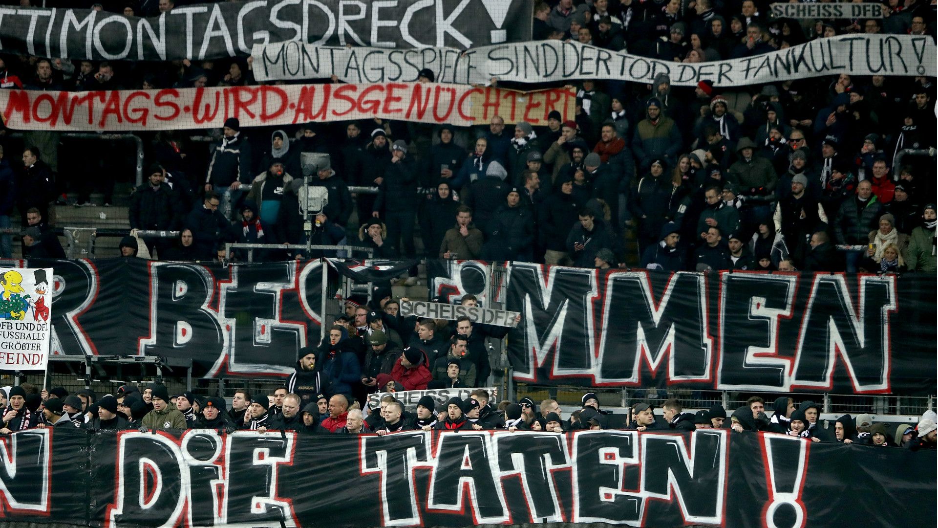 Fans Eintracht Frankfurt RB Leipzig Bundesliga 19022018