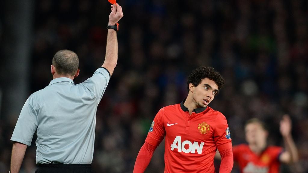 Fabio Da Silva red card Swansea FA Cup 1314