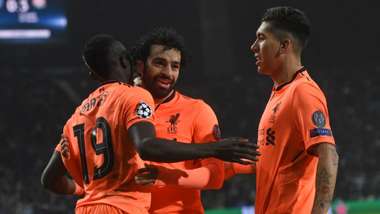 Mane Firmimno Salah Liverpool