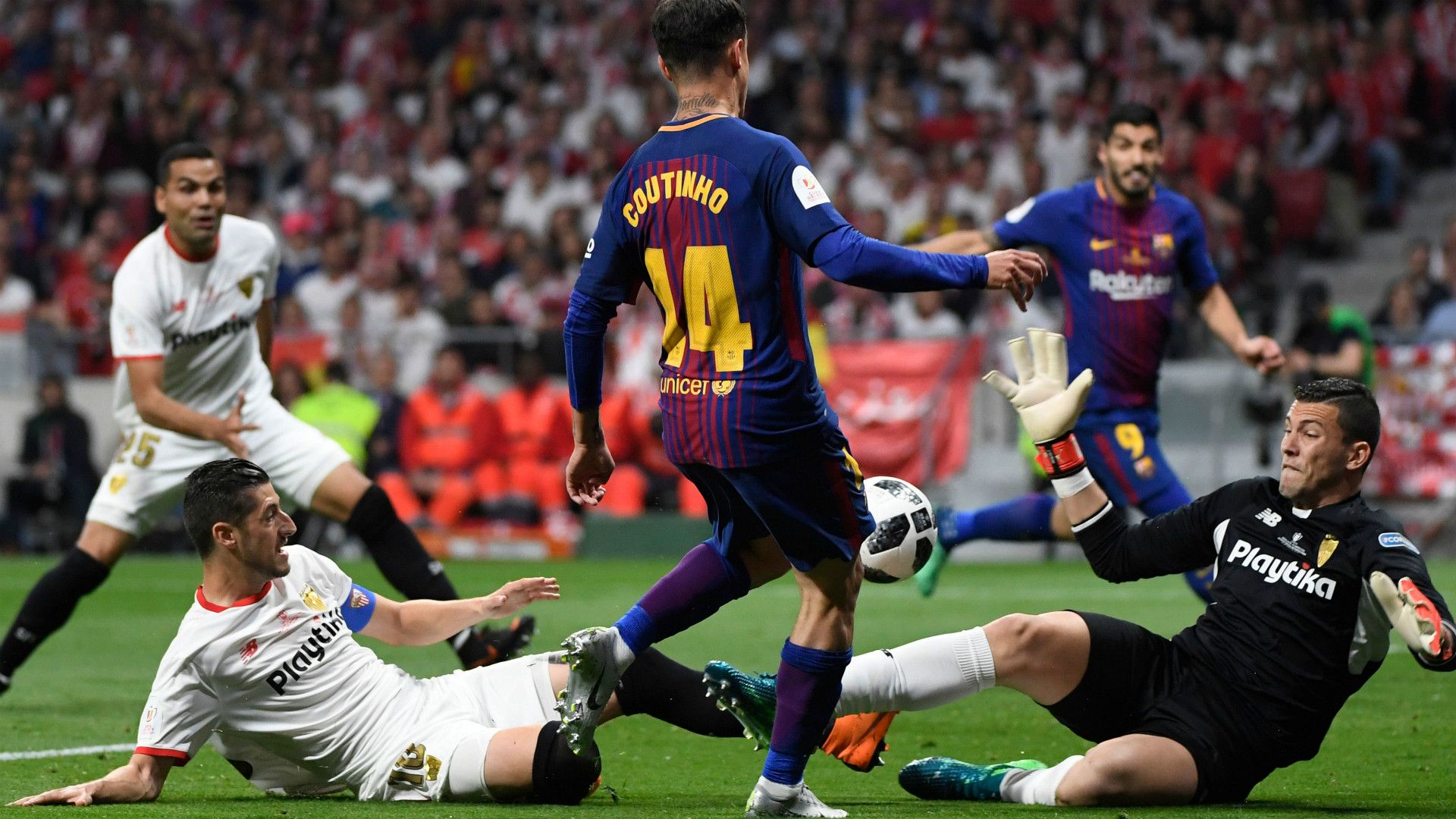 Coutinho Soria Sevilla Barcelona Copa del Rey