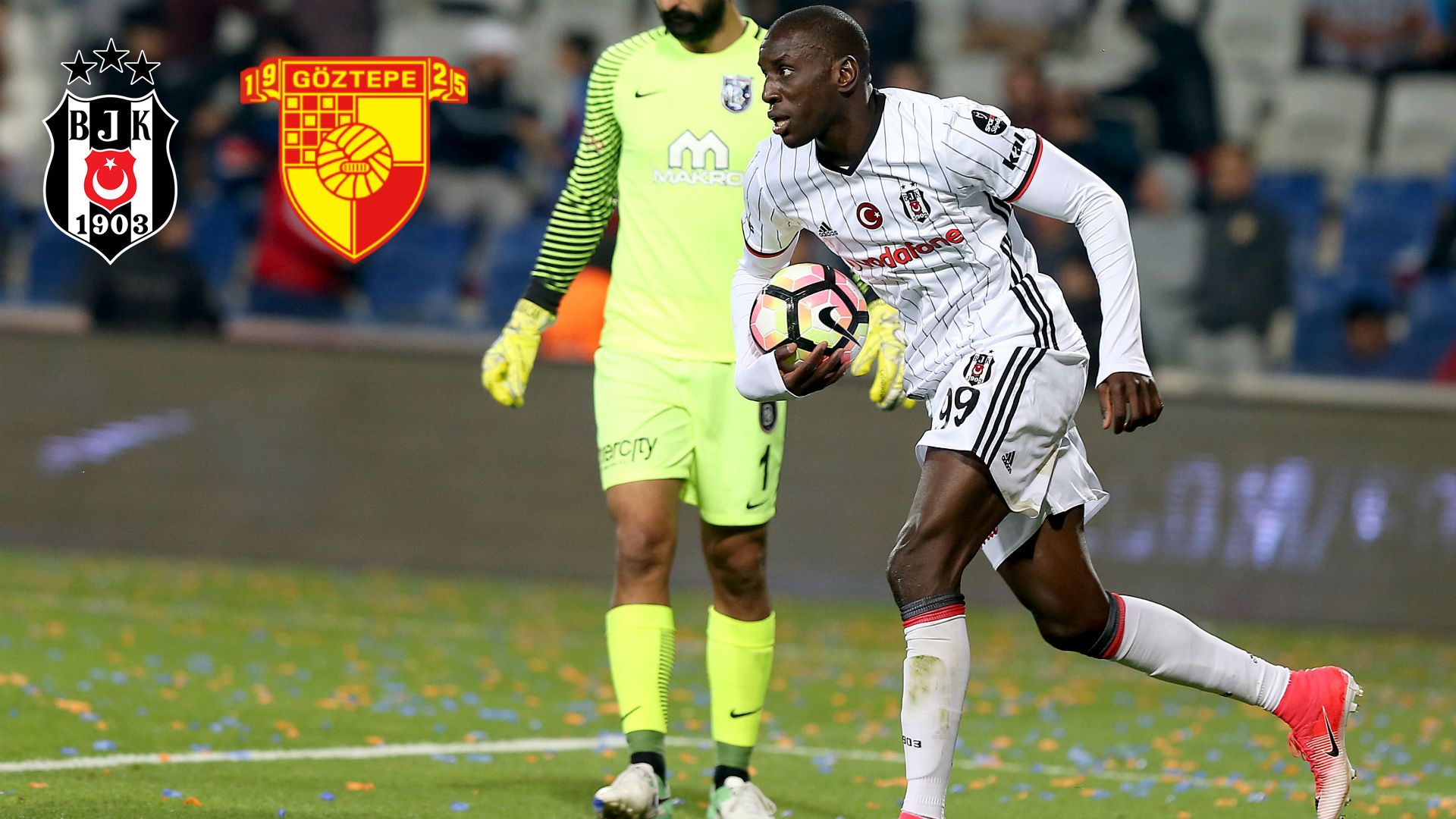 Demba Ba Goztepe Besiktas logolu