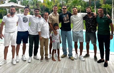 Cristiano Ronaldo Diogo Dalot Richie Campbell 2024