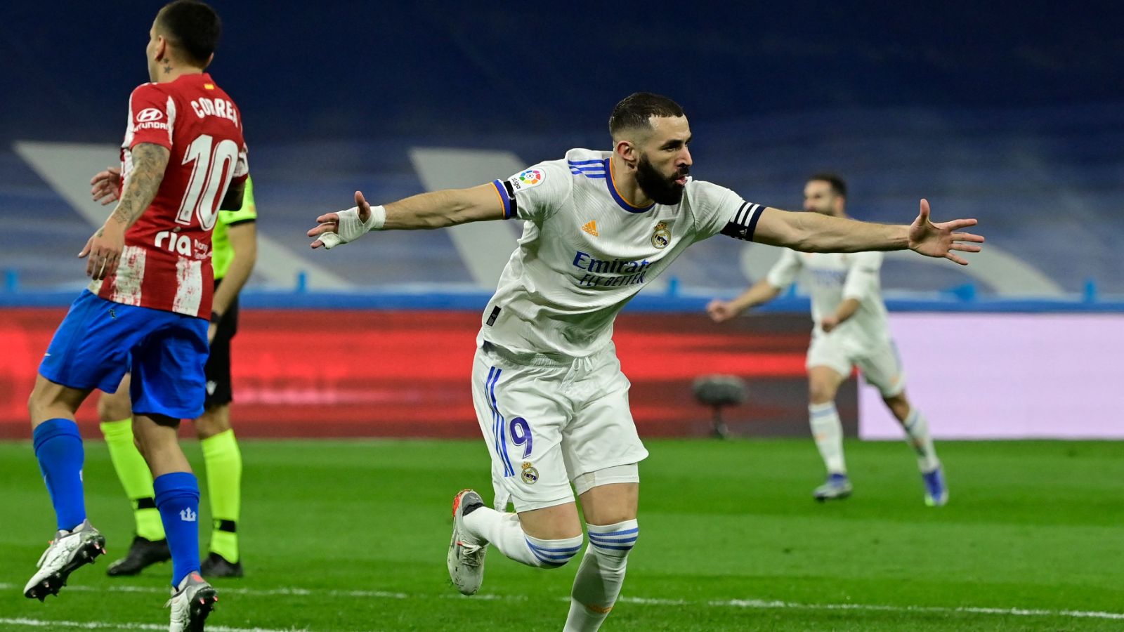 Benzema Real Madrid Atletico Madrid LaLiga