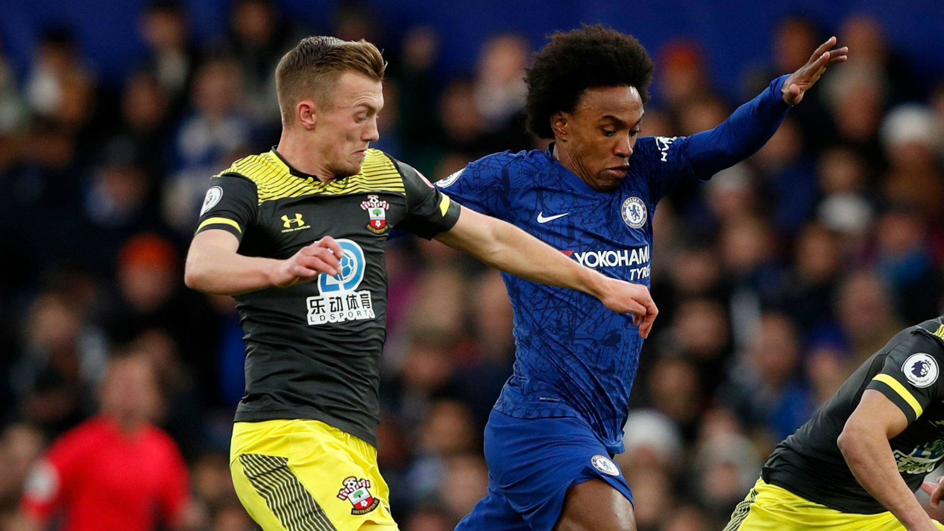 Willian Chelsea vs Southampton 2019-20