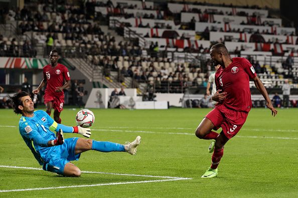 جلال حسن - حارس مرمى العراق - عبد الكريم حسن