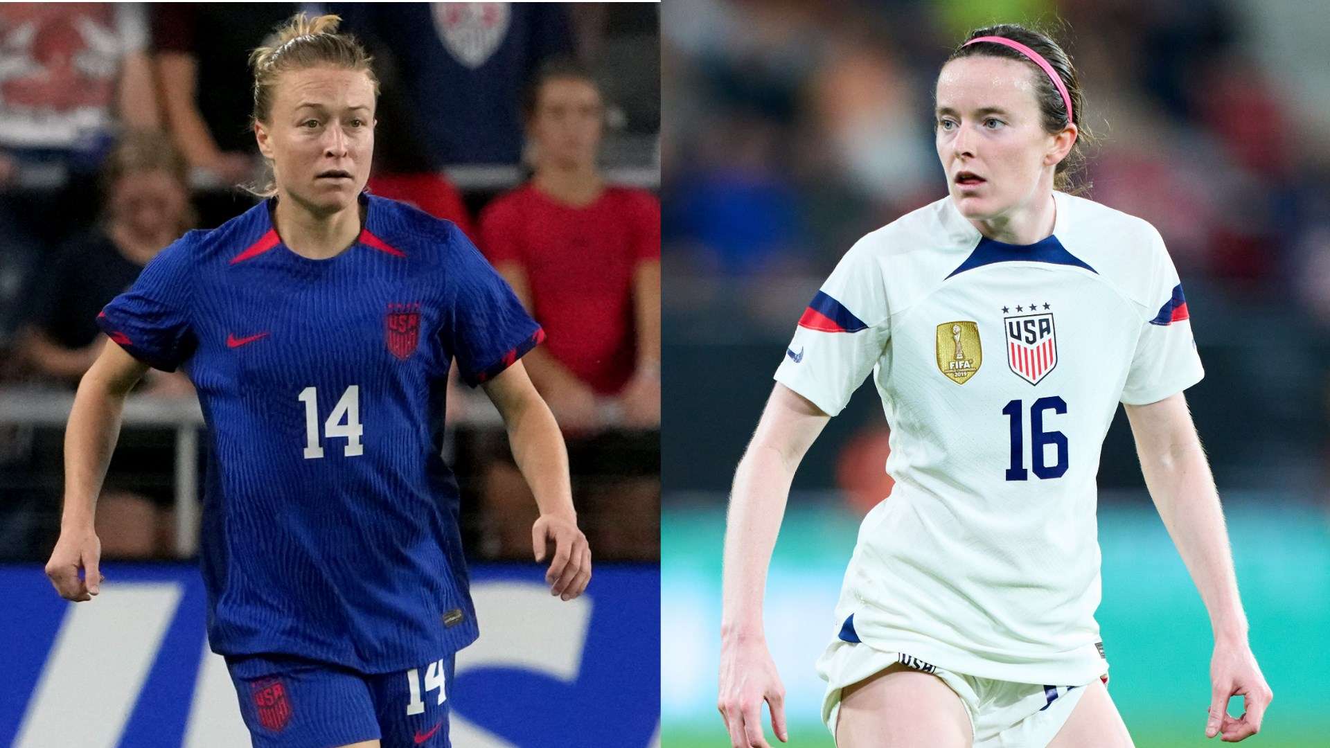 Emily Sonnett Rose Lavelle split
