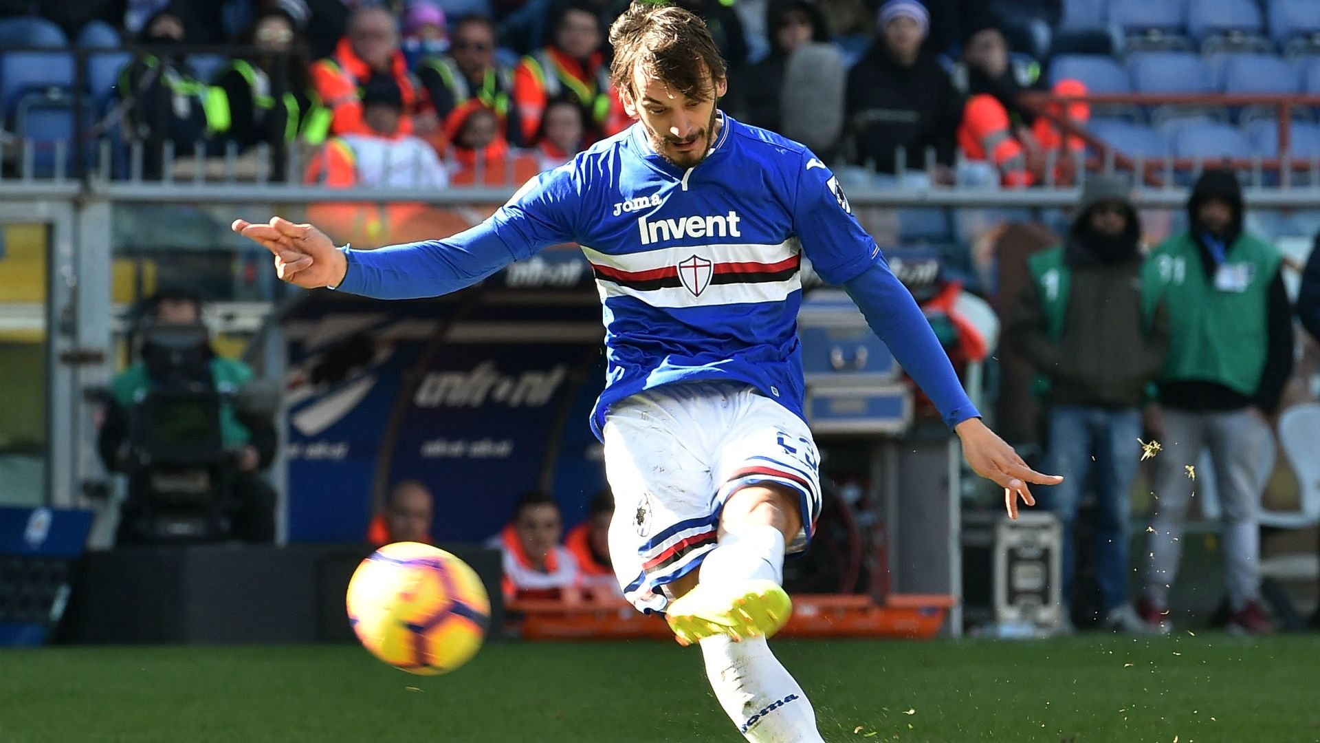 Manolo Gabbiadini Sampdoria Cagliari Serie A