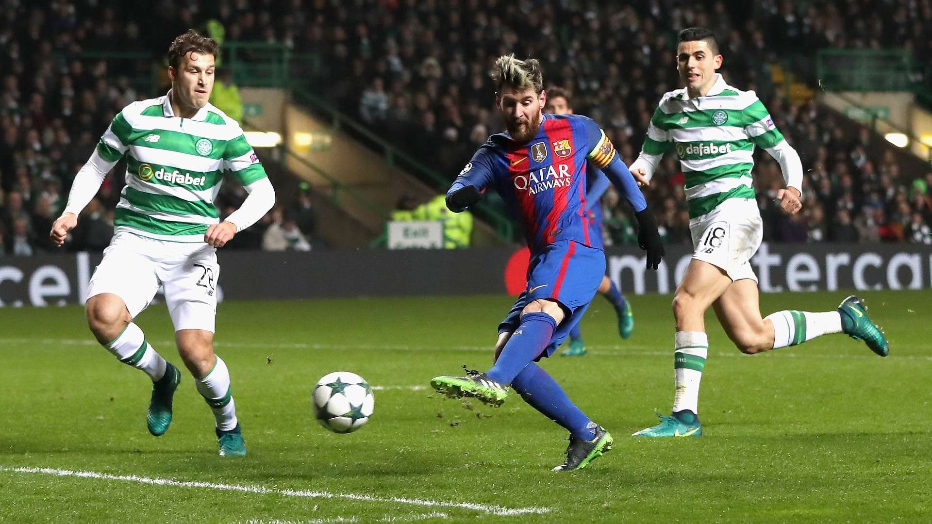 Lionel Messi Barcelona Celtic Champions League