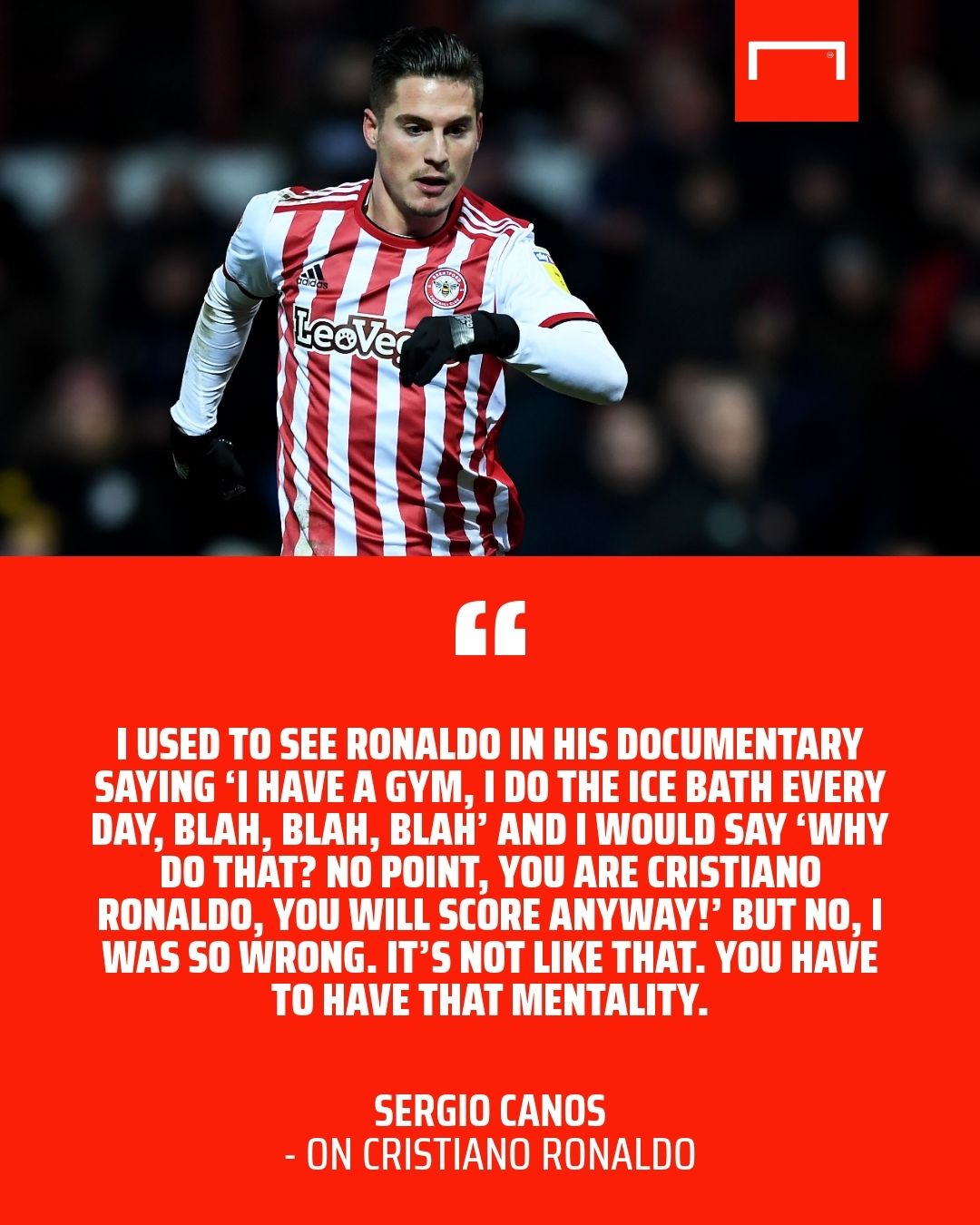 Sergi Canos Cristiano Ronaldo Brentford GFX