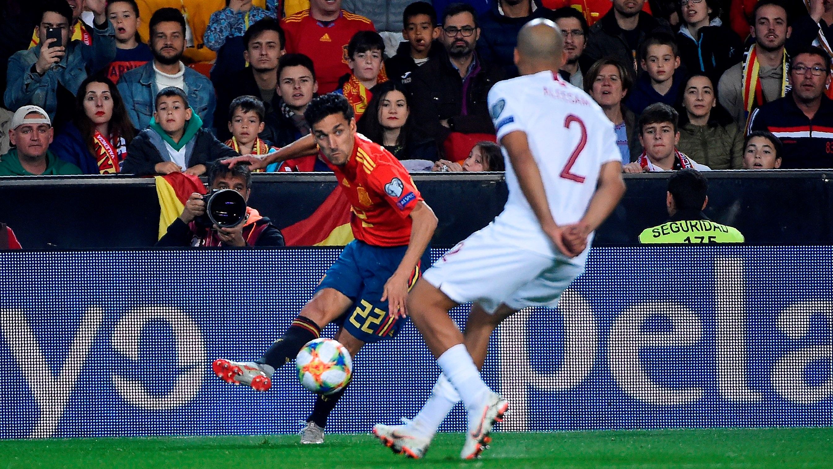 Jesús Navas España Noruega Spain Norway EURO 23032019
