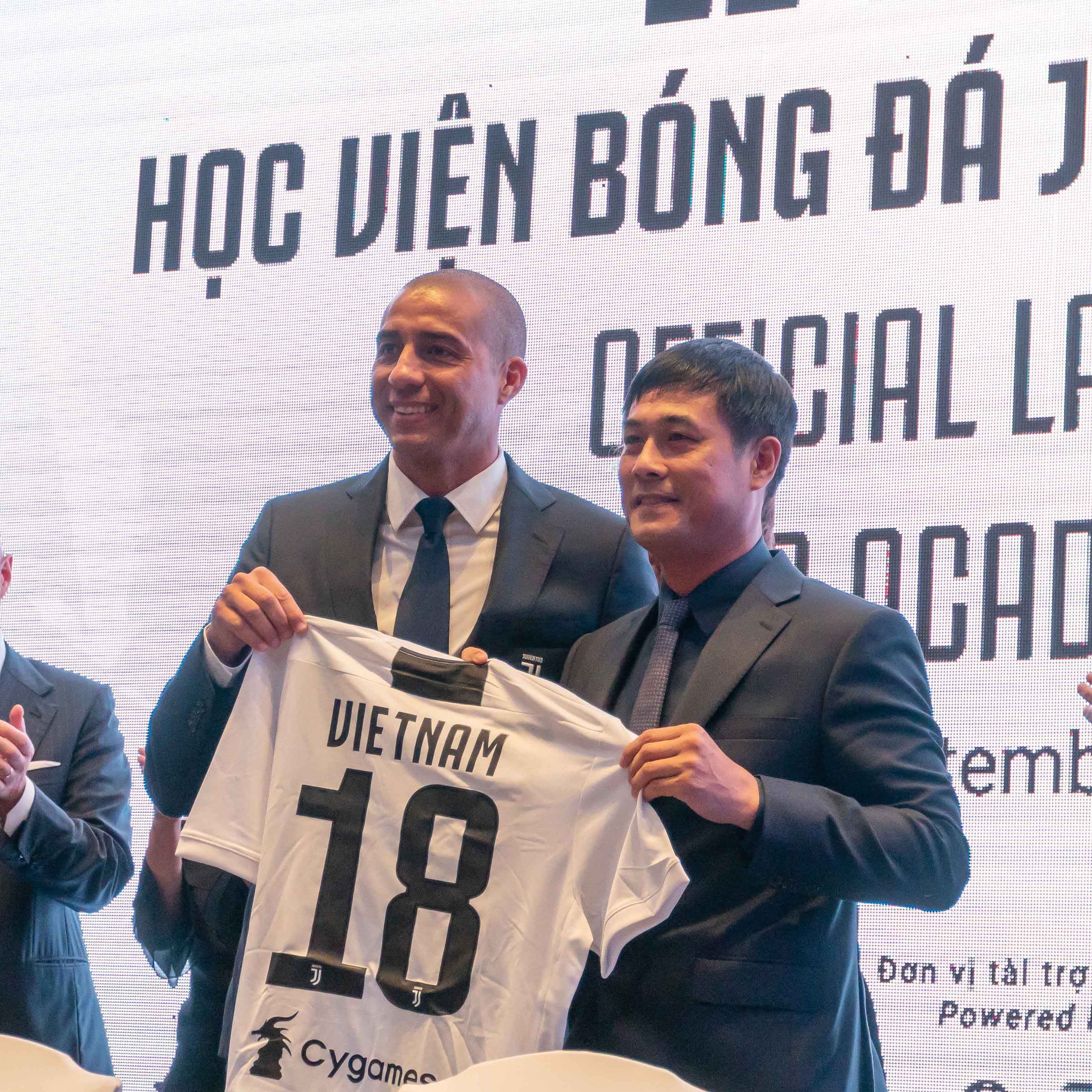David Trezeguet Hữu Thắng Juventus Academy Vietnam