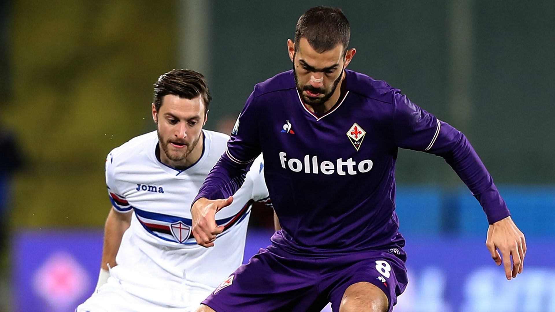 Saponara Sala Fiorentina Sampdoria Italian Cup