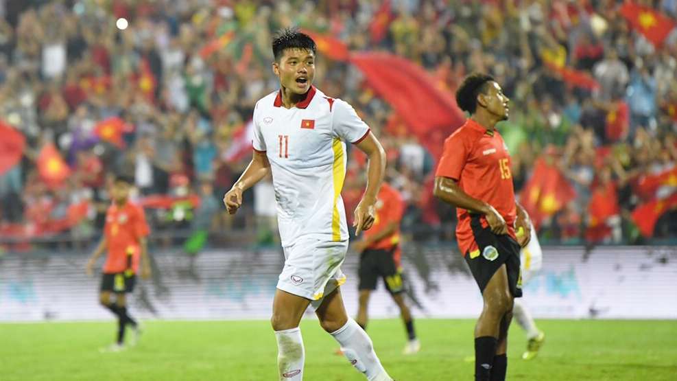 Nguyen Van Tung U23 Vietnam U23 Timor Leste SEA Games 31 2022