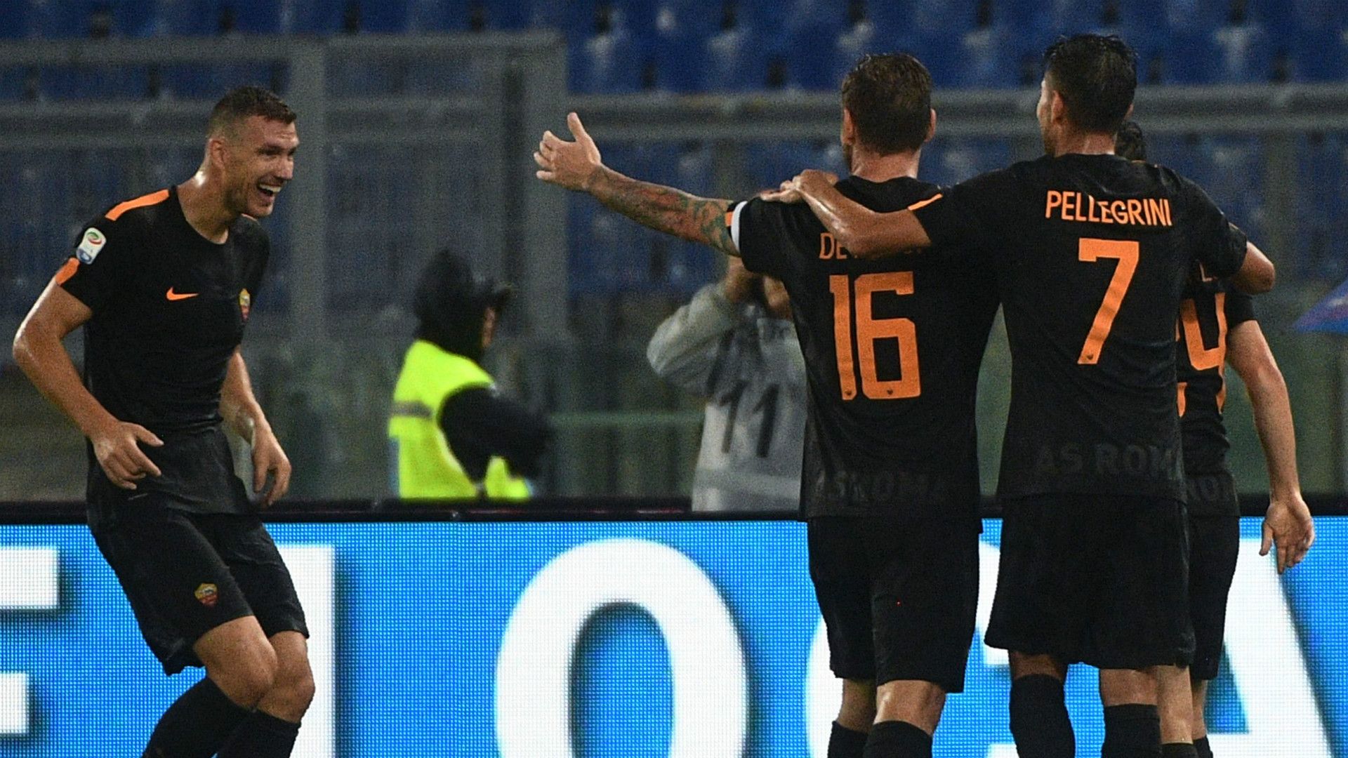 Edin Dzeko, Roma, Serie A, 16092017