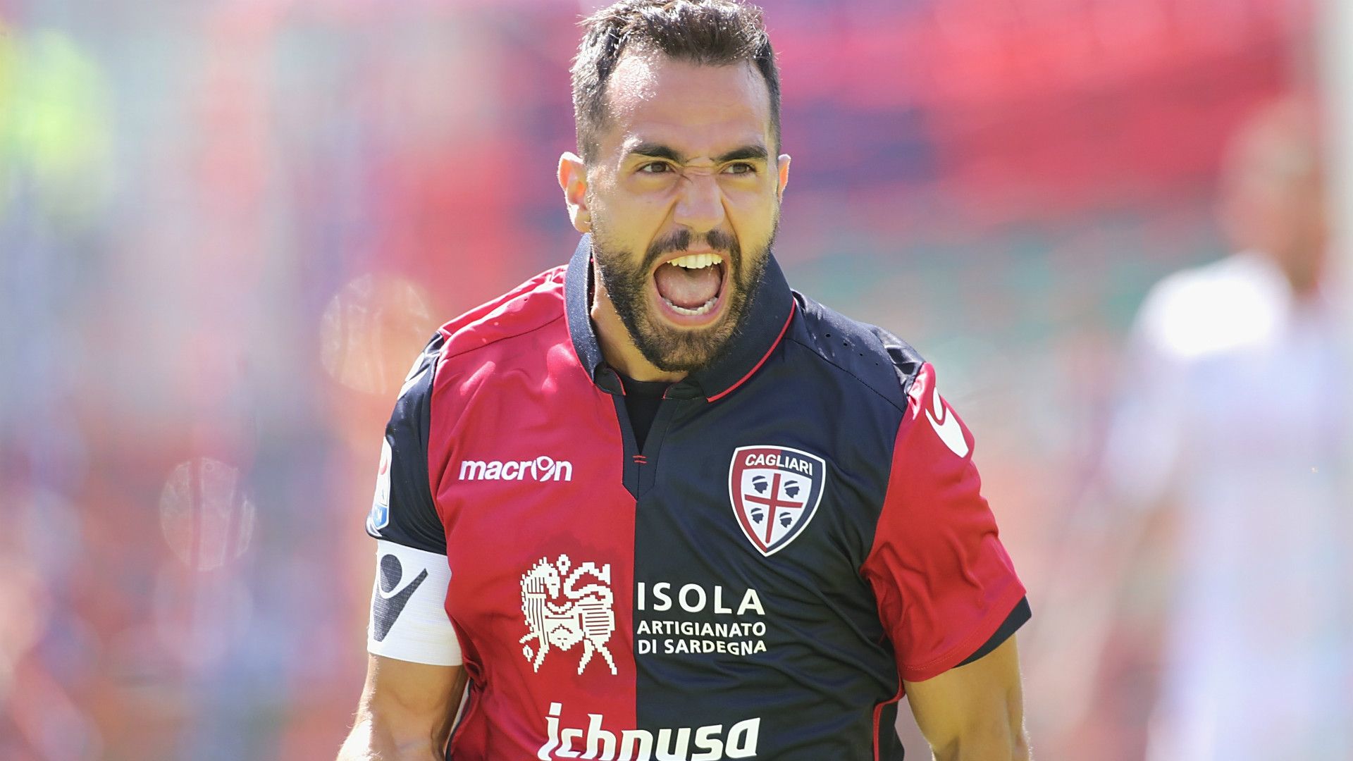 Marco Sau, Cagliari, Serie A, 04152017