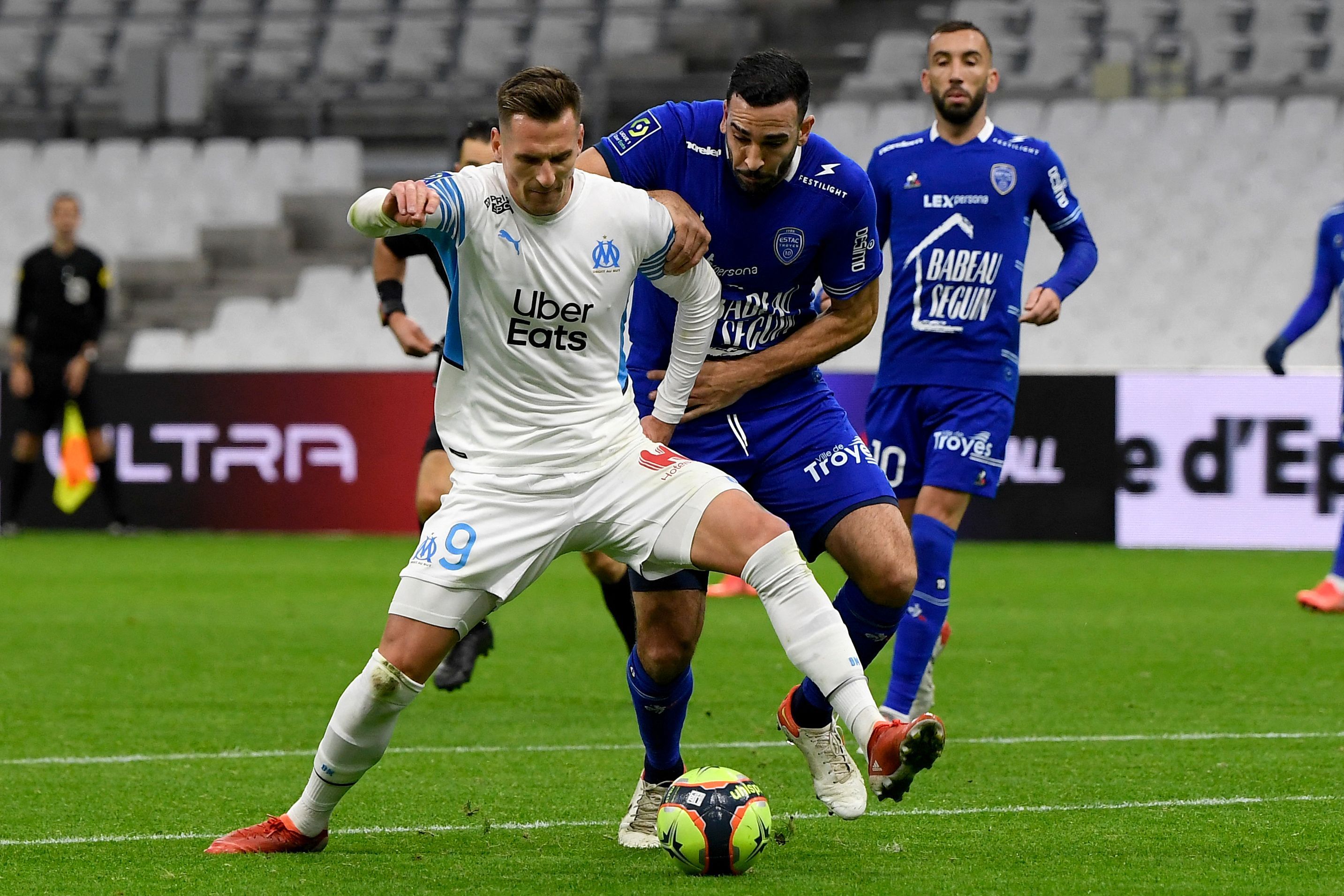 Adil Rami Troyes Marseille