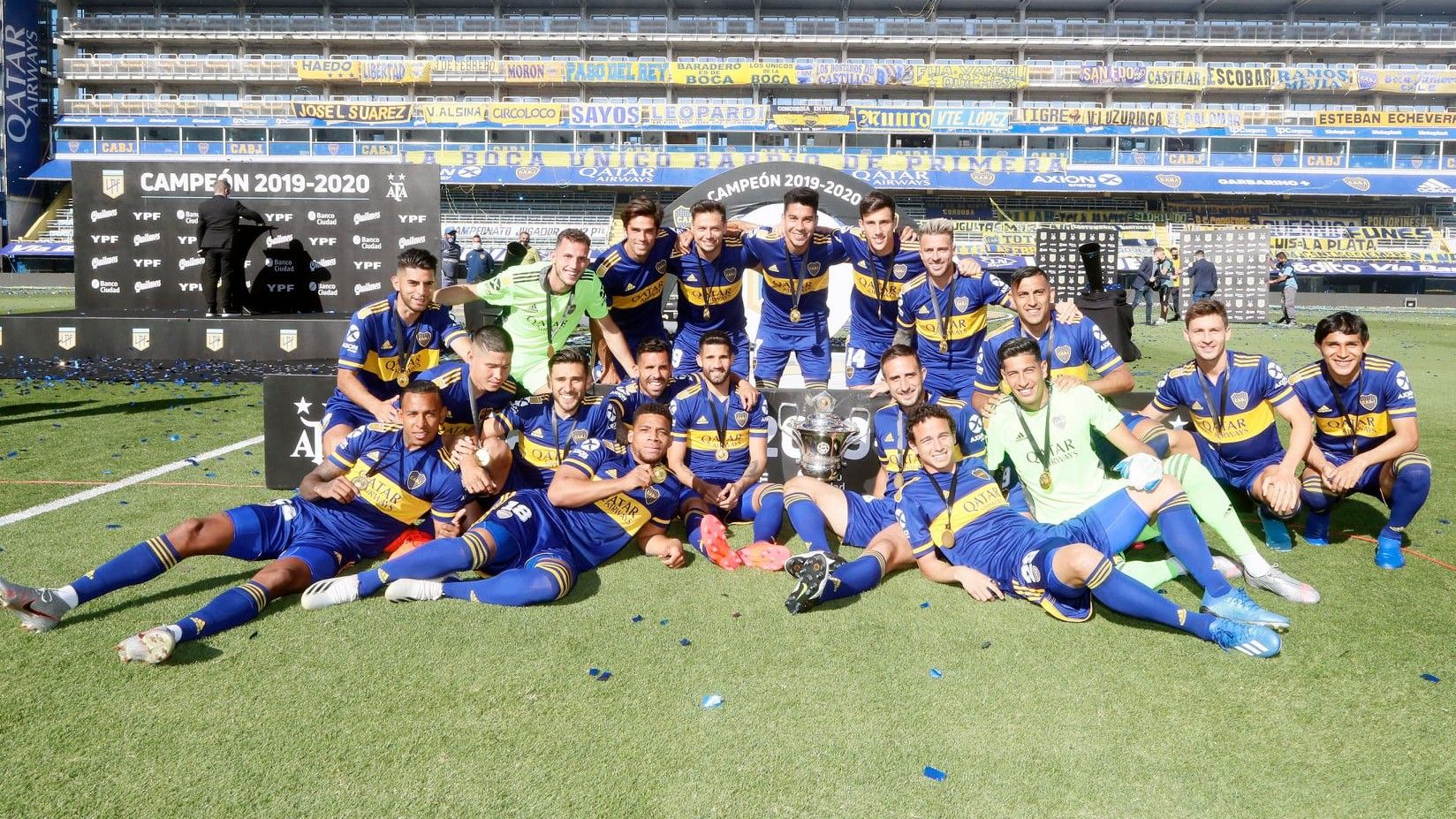 Boca Entrega Trofeo Superliga 2019/20