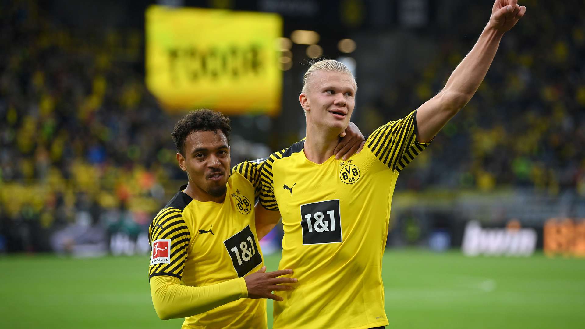 Donyell Malen Erling Haaland