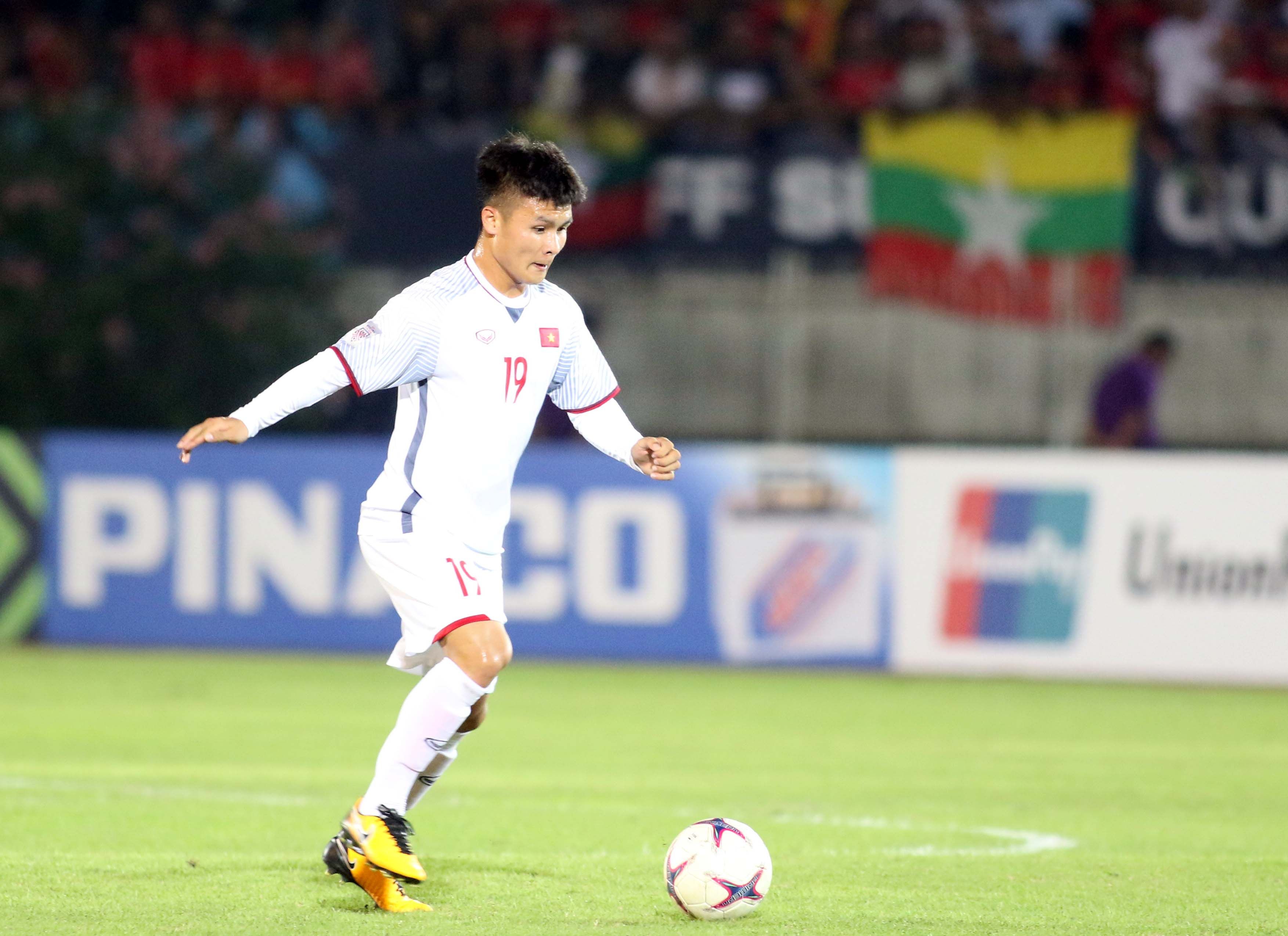 Quang Hải - Myanmar vs Vietnam AFF Suzuki Cup 2018