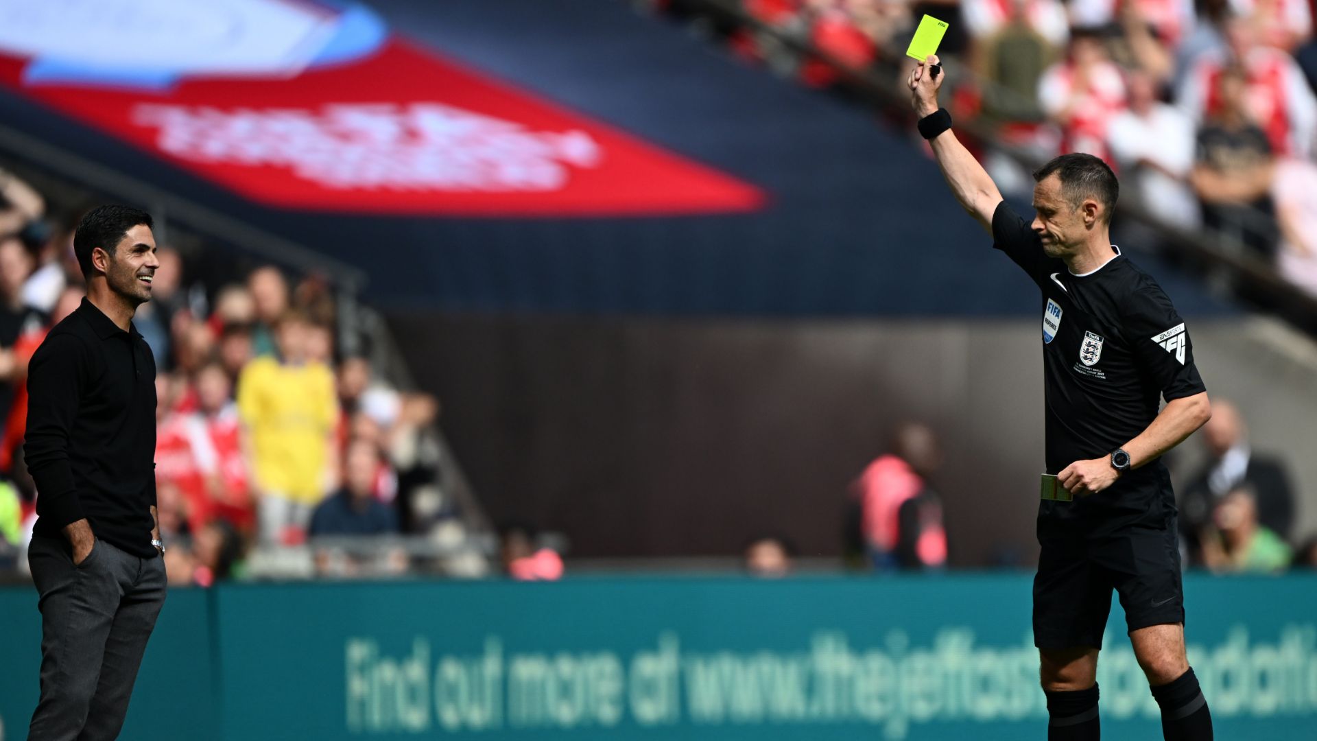 Mikel Arteta Arsenal Community Shield 2023