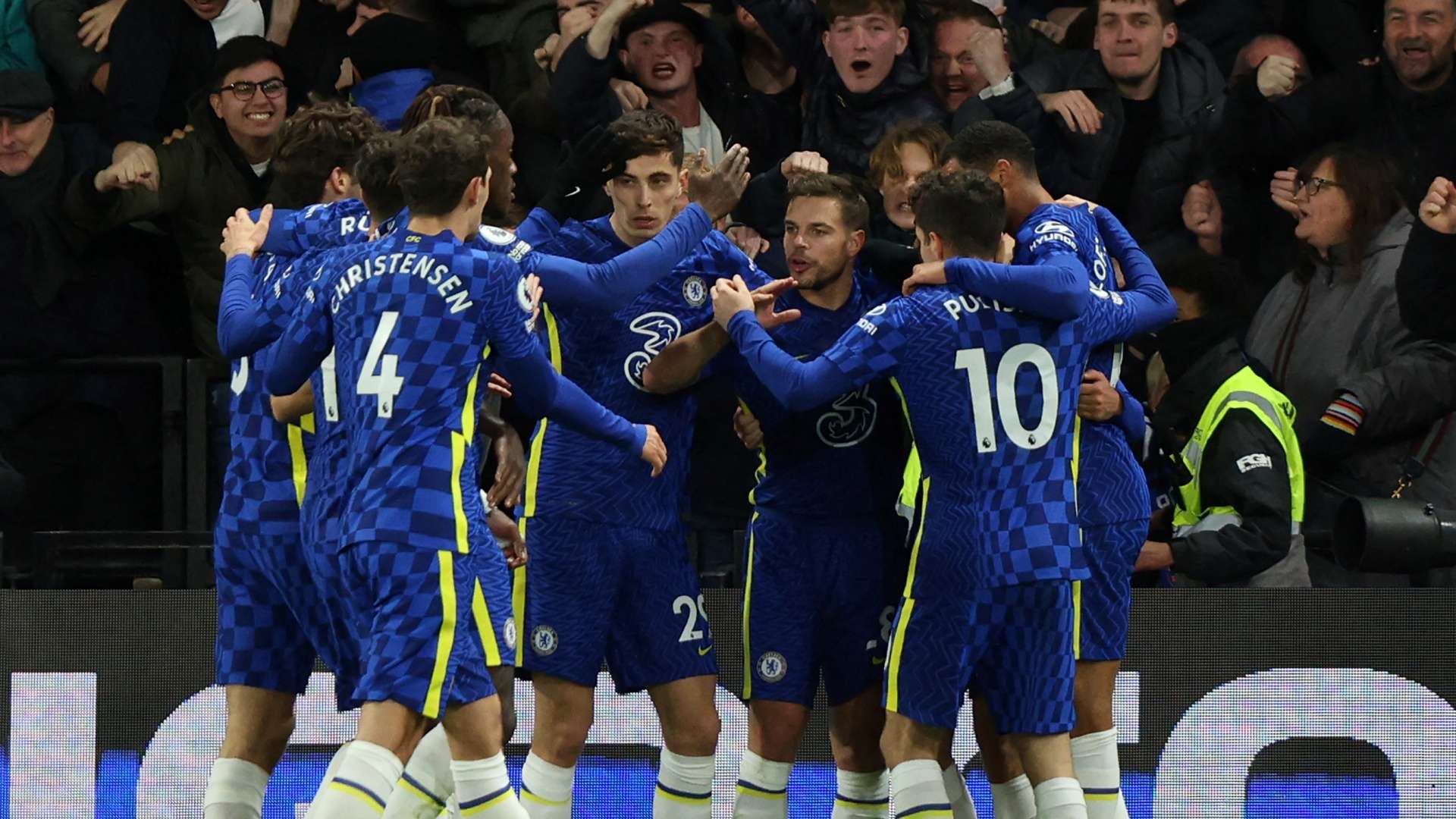 Chelsea celebration 12012021