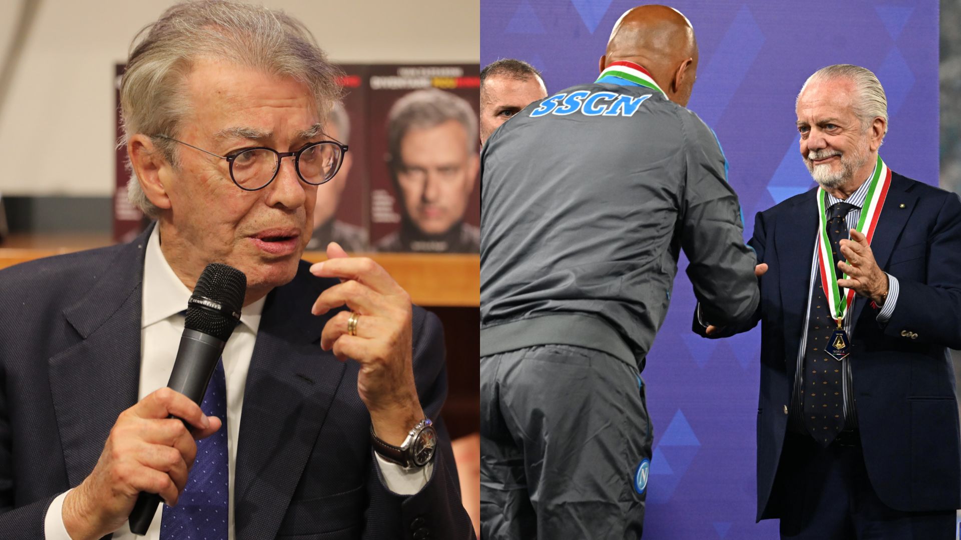 Moratti De Laurentiis Spalletti