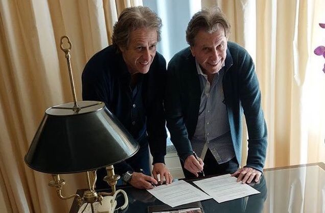 Jorge Jesus e Pini Zahavi