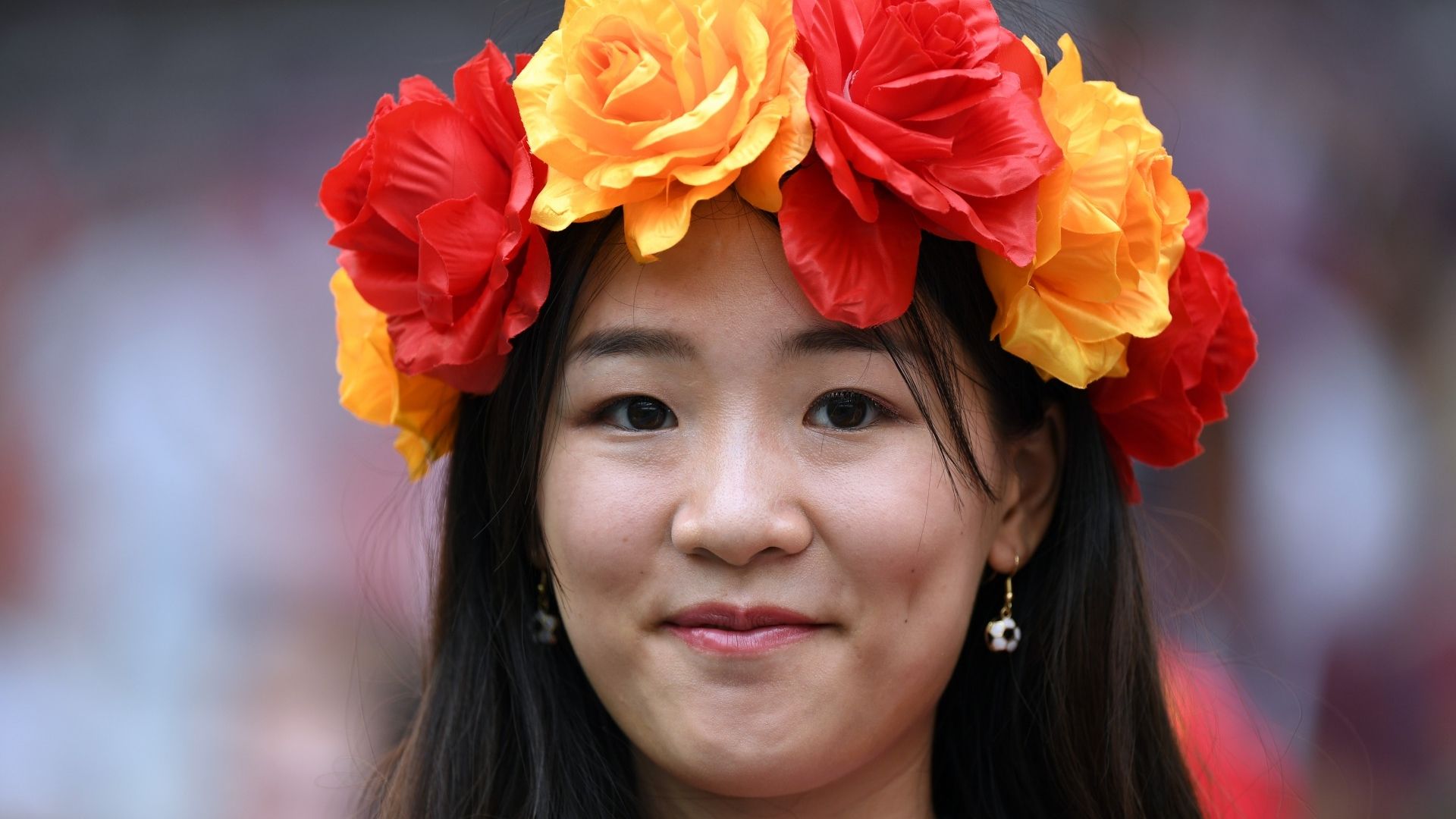 美女サポワールドカップ_スペインvsロシア_スペイン1